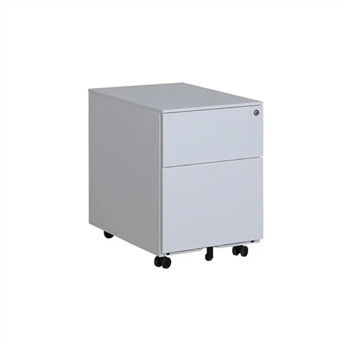 3-fiókos acél mozgatható iratszekrény